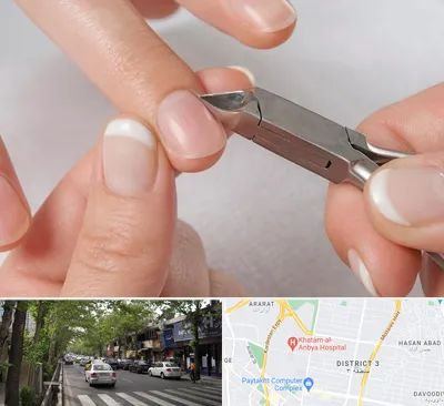 مانیکور روسی در ظفر 