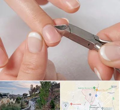 مانیکور روسی در باغستان کرج 