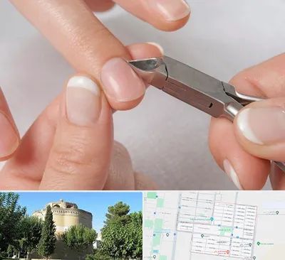 مانیکور روسی در مرداویج اصفهان 