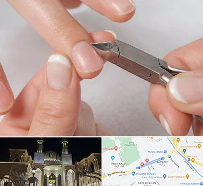 مانیکور روسی در زرگری شیراز 