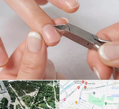 مانیکور روسی در سالاریه قم 