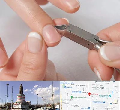 مانیکور روسی در کارگر جنوبی 