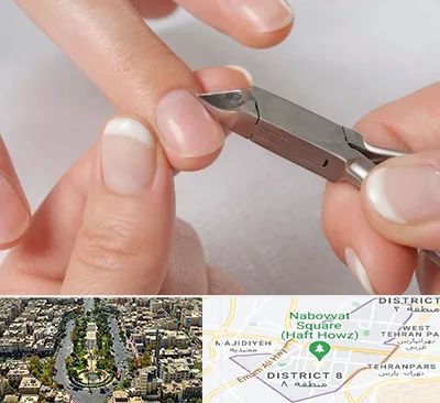 مانیکور روسی در نارمک 
