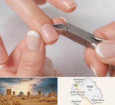 مانیکور روسی در یزد