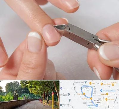 مانیکور روسی در بلوار گیلان رشت 