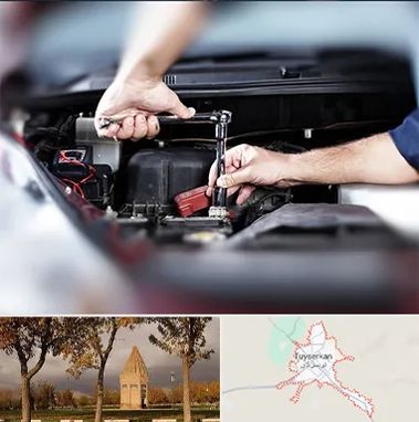 باتری فروشی سیار در تویسرکان