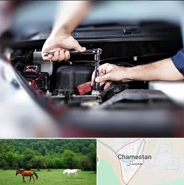 باتری فروشی سیار در چمستان