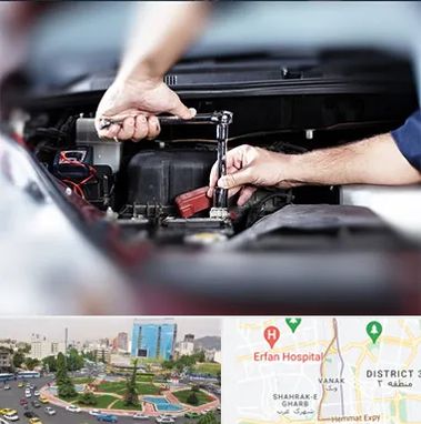 باتری فروشی سیار در ونک 