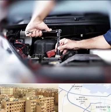باتری فروشی سیار در جنوب غرب تهران