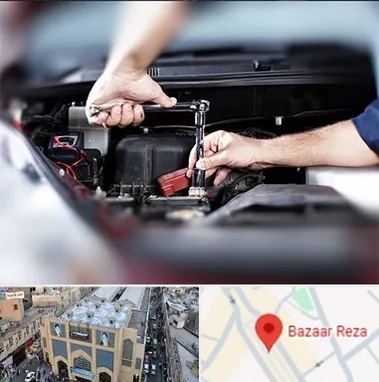 باتری فروشی سیار در بازار رضا مشهد