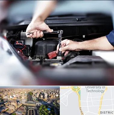 باتری فروشی سیار در استاد معین 