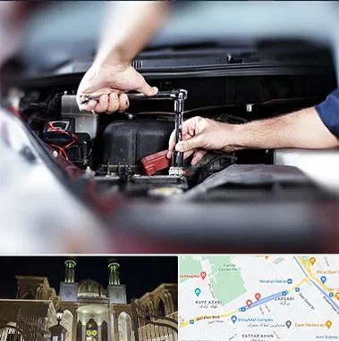 باتری فروشی سیار در زرگری شیراز 