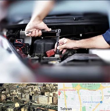 باتری فروشی سیار در مرزداران 