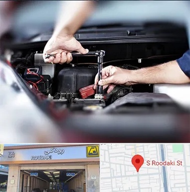باتری فروشی سیار در رودکی
