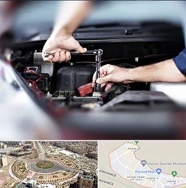 باتری فروشی سیار در پرند