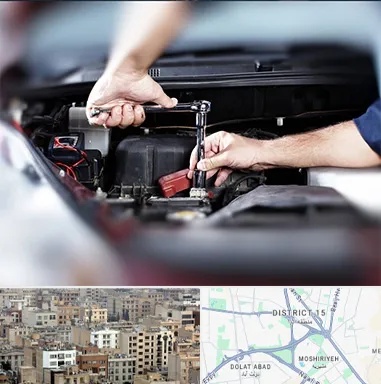باتری فروشی سیار در جنوب شرق تهران