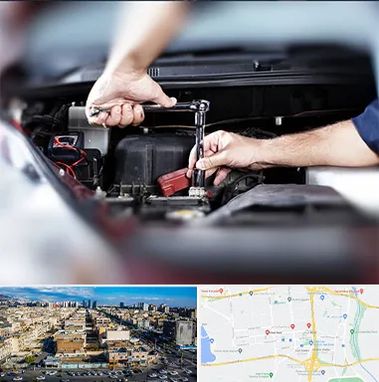 باتری فروشی سیار در شهرک راه آهن 