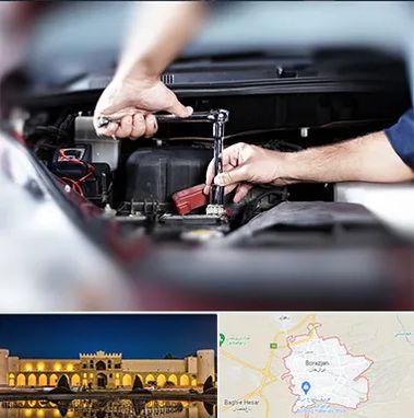 باتری فروشی سیار در برازجان