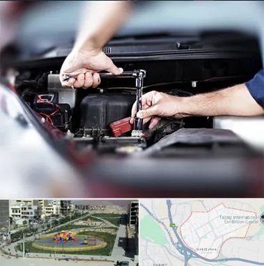 باتری فروشی سیار در مرزداران تبریز 