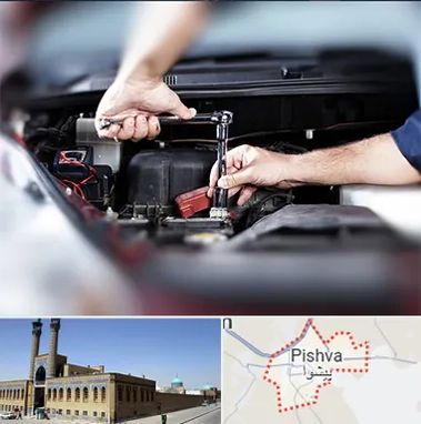 باتری فروشی سیار در پیشوا