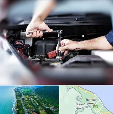 باتری فروشی سیار در رامسر