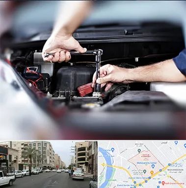 باتری فروشی سیار در زیتون کارمندی اهواز 