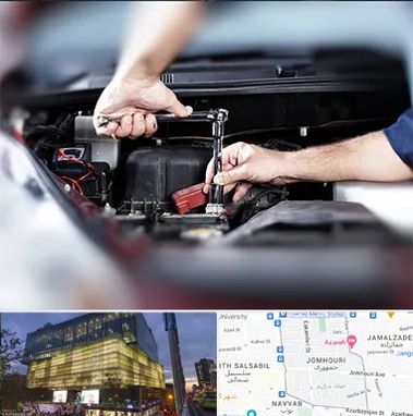 باتری فروشی سیار در جمهوری 