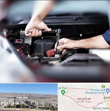 باتری فروشی سیار در شهرک گلستان شیراز 