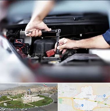 باتری فروشی سیار در بومهن