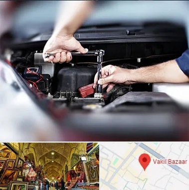 باتری فروشی سیار در بازار وکیل شیراز