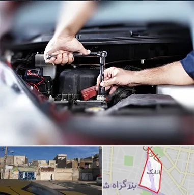 باتری فروشی سیار در اتابک