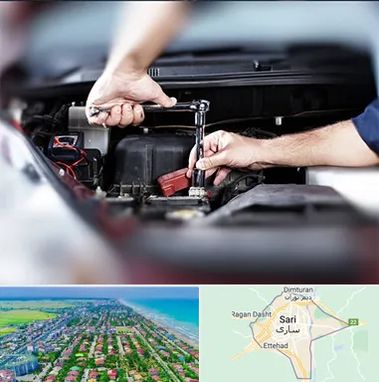 باتری فروشی سیار در ساری