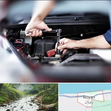 باتری فروشی سیار در رویان