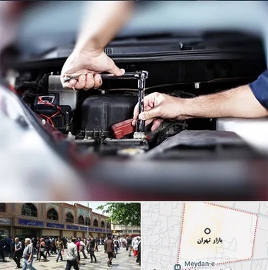 باتری فروشی سیار در بازار تهران