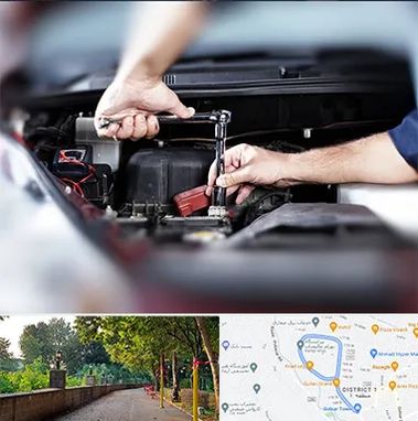 باتری فروشی سیار در فلکه گاز رشت 