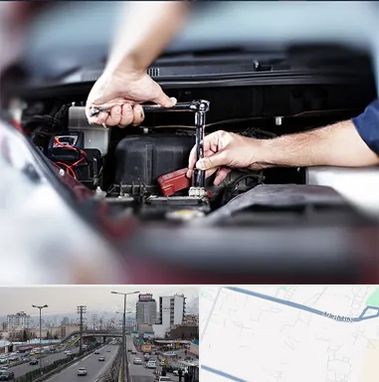 باتری فروشی سیار در بلوار ارتش