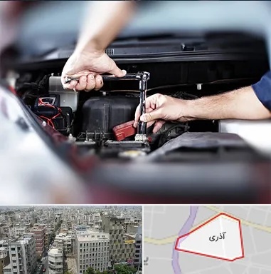 باتری فروشی سیار در آذری