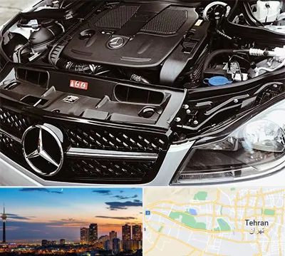 لوازم یدکی بنز در غرب تهران 