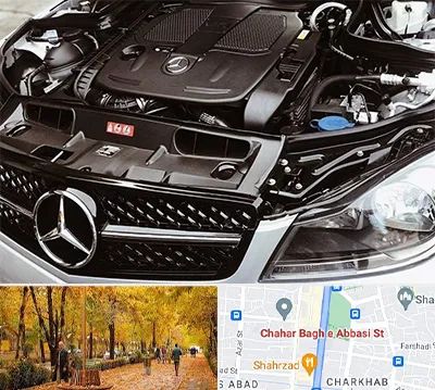 لوازم یدکی بنز در چهارباغ اصفهان 