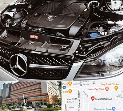 لوازم یدکی بنز در سهروردی