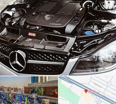 لوازم یدکی بنز در لاله پارک تبریز 