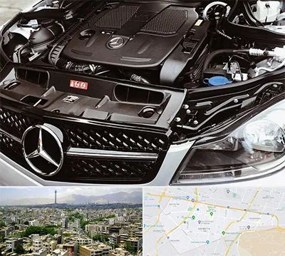 لوازم یدکی بنز در منطقه 8 تهران