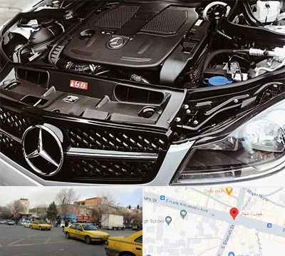 لوازم یدکی بنز در شهناز تبریز 