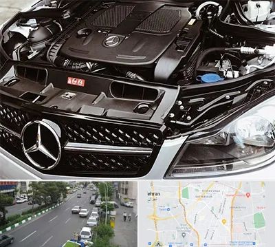 لوازم یدکی بنز در ستارخان 