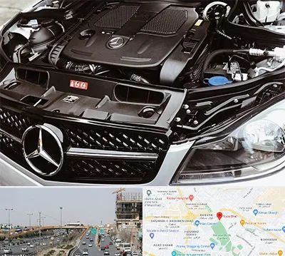 لوازم یدکی بنز در بلوار توس مشهد 