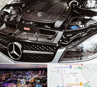 لوازم یدکی بنز در گلسار رشت 