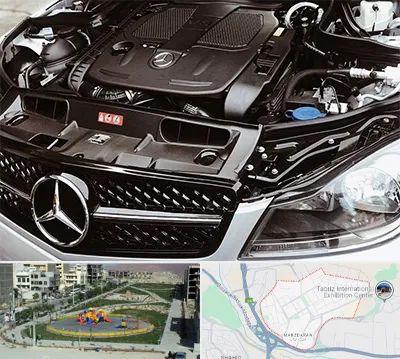 لوازم یدکی بنز در مرزداران تبریز 