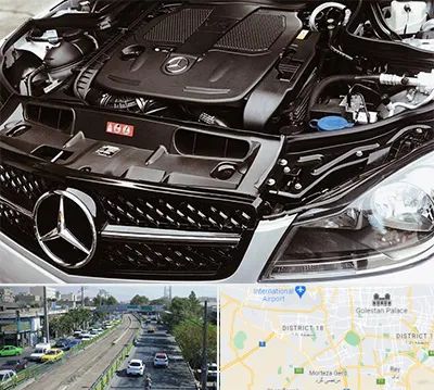 لوازم یدکی بنز در جنوب تهران 