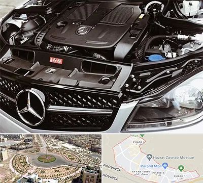 لوازم یدکی بنز در پرند