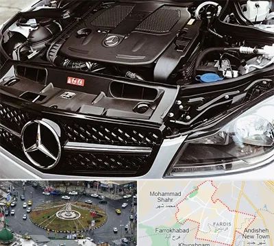 لوازم یدکی بنز در فردیس کرج 